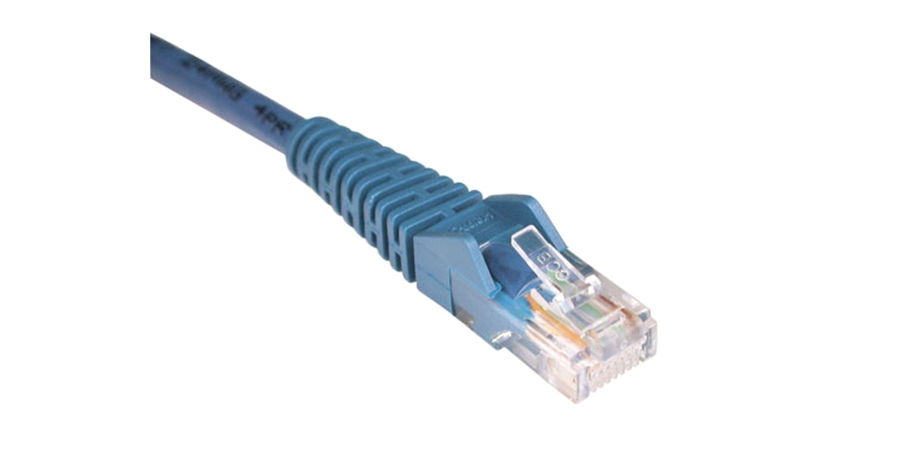 Cat 5E Snagless Molded Ethernet Patch Cable,RJ45 Male,RJ45 Male,UTP ...