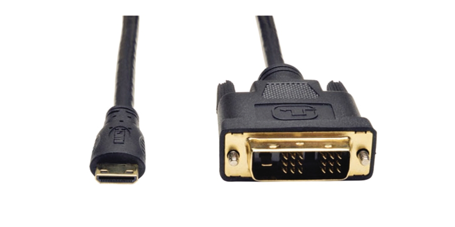 TRIPP P566-010-MINI MINI HDMI TO DVI CBL, DIGITAL MONITOR ADPTR CBL ...