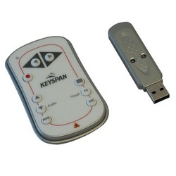 Keyspan by Tripp Lite Easy Presenter Wireless Remote Control, White, 60-ft. Range