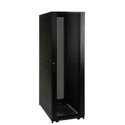 48U SmartRack Standard-Depth Rack Enclosure Cabinet with doors, side panels & shock pallet packaging
