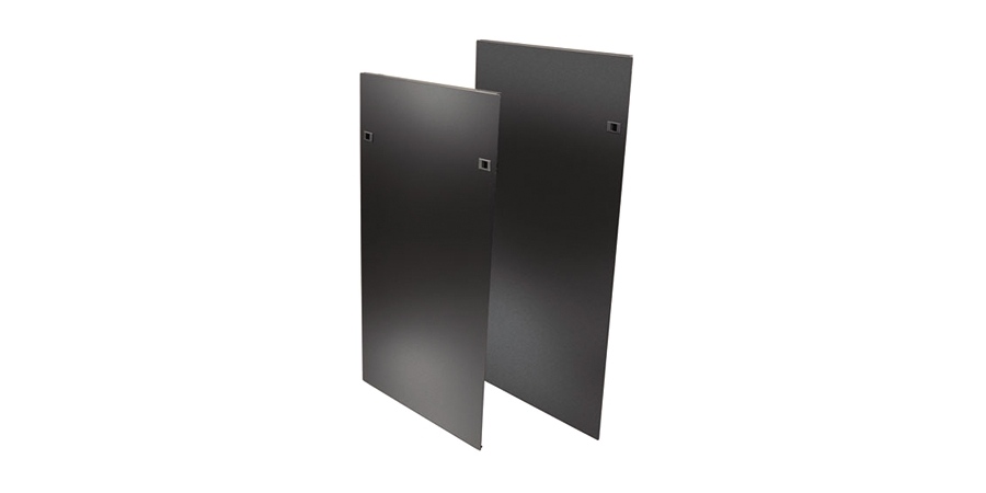 48U SmartRack Heavy-Duty Open Frame side panels with latches