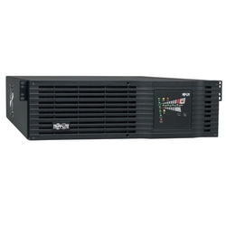 SmartOnline 120V 3kVA 2.4kW Double-Conversion UPS, 3U Rack/Tower, Extended Run, Pre-installed Network Management Card, USB, DB9 Serial