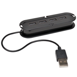 4-Port USB 2.0 Hi-Speed Ultra-Mini Hub