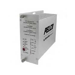 1 Channel 10-bit Digital Video with 1 Data 1 Contact Closure, 2 Audio Bi-Directional TX Single-mode ST Connector