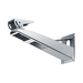 Camera Housing Wall Bracket, 99 Lb Load, 14.6" Length x 7.3" Width, AISI 316L Stainless Steel, Electro-Polished, With Joint, For NXCOL/NXCW/NXW