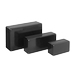 ZONEX IP66 Enclosure, Size/Dims: 250x400x120mm, Material: Fiberglass, Finish: Black