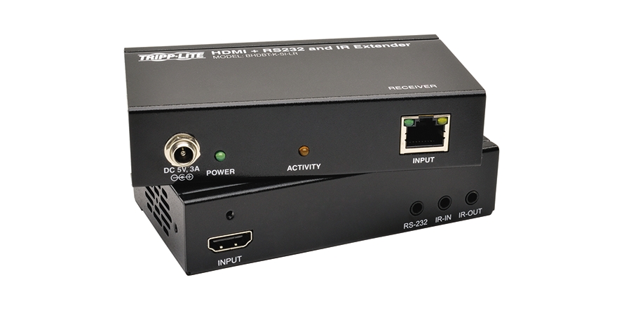 Extender Kit, 3840 x 2160 Pixels, Maximum Distance 328 ft., 1 Output ...