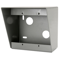 Vandal-Resistant, Hooded, Surface Mount Enclosure for CIS4 and CIS8 Assemblies (2-gang)