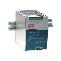 PS, DIN, EN MÉTAL, 480W, 24V