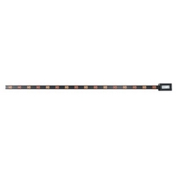 Power Strip, 16 Outlet, 15A, Hardwired