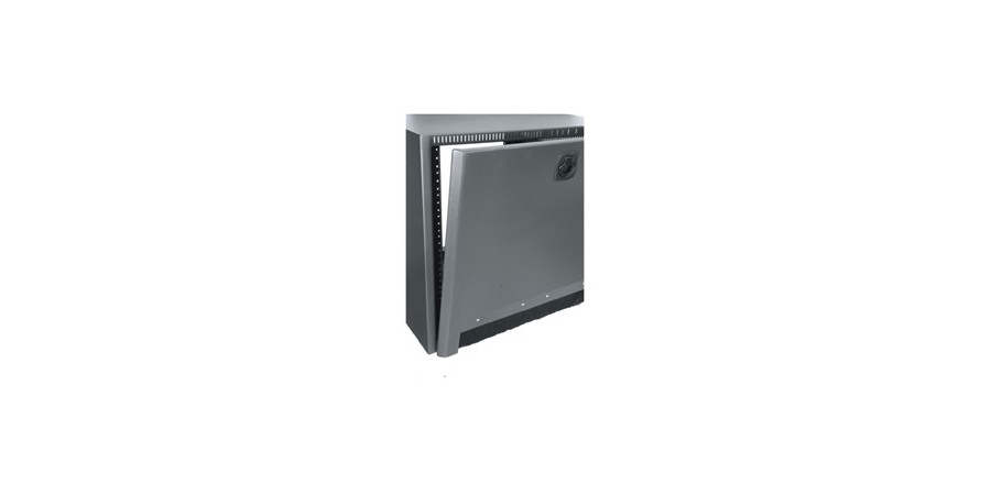 Rear Access Panel, Gray, Solid, WxLxH: 0.7 x 21.4 x 22.9 in.
