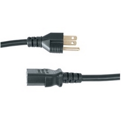 Standard IEC Power Cord, 18", 6 pc