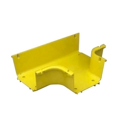 FiberGuide Fiber Management Systems; FiberGuide Product Line System: 4x6 System Horizontal T Number of Junctions: 3 Color: Yellow