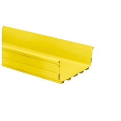 HORIZONTAL STRAIGHT SECTION   4IN X 12IN, 6FT LENGTH, YELLOWFGS-MSHS-F