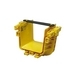 FiberGuide Fiber Management Systems; FiberGuide Product Line System: 4x4 System Junction Type: Snap-Fit Color: Yellow
