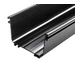 FiberGuide Fiber Management Systems; FiberGuide Product Line System: 4x6 System Straight Section Color: Black UL 94V-0