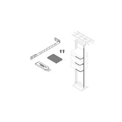 Bonding Jumper Kit, INCL 1 #6AWG jumper 24&quot; (609.6mm), straight lug, R/A lug, mounting hardware