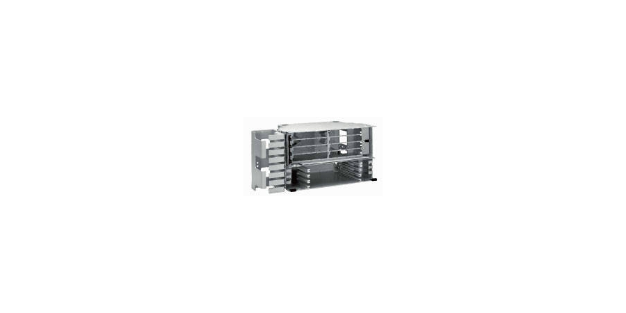 FL2000 Fiber Termination/Splice Panel, 48 Port, Steel, Powder Coated ...