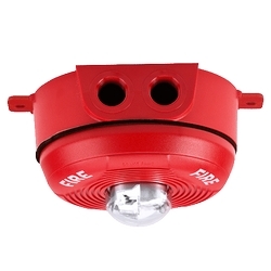System Sensor PC2RH Fire Alarm Horn Strobes 2 