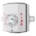 Strobe, High-candela, Outdoor, Wall Mount, with Backbox, White