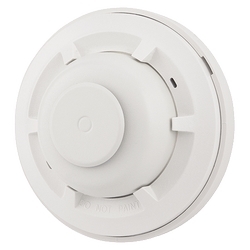 Smoke and heat detector combination