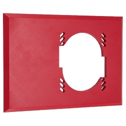 RFP - SYSTEM SENSOR - Retrofit Plate, Red | Anixter
