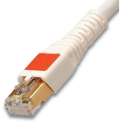 Copper, Patch Cord, BladePatch RJ45, BladePatch RJ45, Category 6, UTP, T568A/B, Stranded, CMG, Yellow Cable, Yellow Boot, 7 Feet