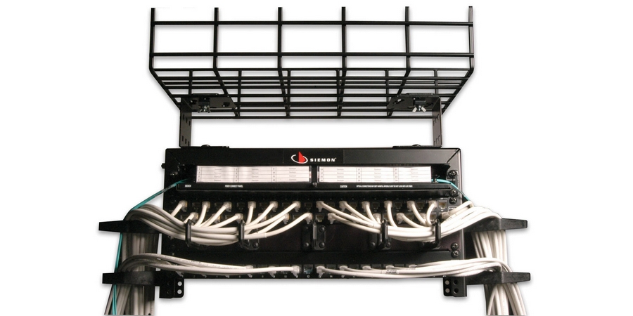 Ladder Rack Mounting Kit,12 ga Steel,Black,4U