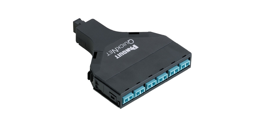 Quicknet SFQ Cassette 12-fiber; OM3 Fiber; Standard Loss; Duplex LC to ...