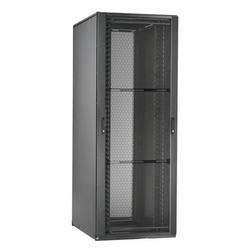 Panduit N12be Cabinet Frame With Top Panel 800mmw X 42 Ru X 1070mmd N Type Sh Front Door Sides Cm Cage Nut Black