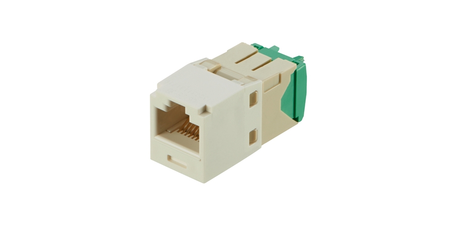 Jack Module, Unshielded (UTP), Off White
