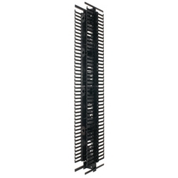 Patchrunner Vertical Cable Manager, 6" Wide X 79" High Racks, Dual Sided, Slack Spools Not Included