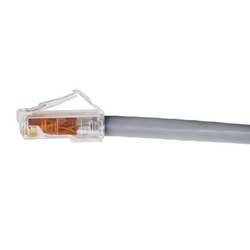 GigaSPEED XL GS8E Solid Cable, Modular Patch Cord, Dark Gray Jacket, 20 FT