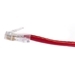 PowerSUM D8PS Stranded Cordage Modular Patch Cord, Red Jacket, 8 FT