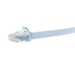 GigaSPEED X10D 360GS10E Solid Cordage Modular Patch Cord, Light Blue Jacket, 15 FT