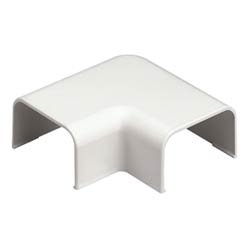 LD5 Surface Raceway Right Angle Fitting White