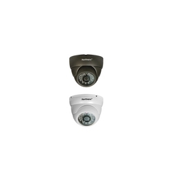 960H / 700 Line Out "Eyeball" Dome Camera, OSD, WDR, DNR, 3.6 mm, 60 ft. IR, IP66 - White