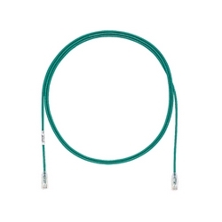 Cat6 UTP 28AWG CM/LSZH Cable Assembly, Green, 8.5 Meter