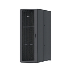 700mm W x 1219mm D x 45 RU S-Type Cabinet, No Cable Management, Side Panels, VED Ready, Black