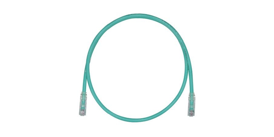 CBL ASSY MOD 24-4PR STRANDED CAT6 IP5 T568A/B 7FT NON- INTEGRITY GREEN ROHS