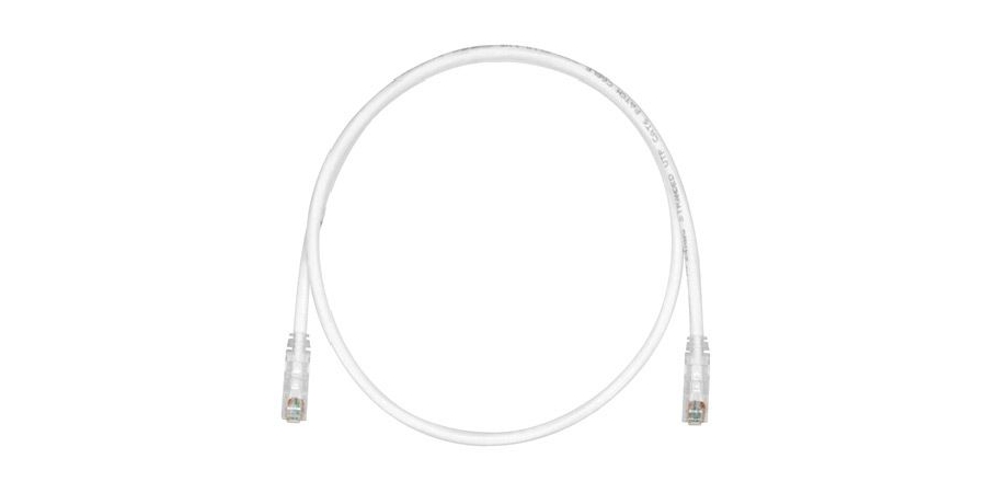CBL ASSY MOD 24-4PR STRANDED CAT6 IP5 T568A/B 10FT NON-INTEG OFFWH