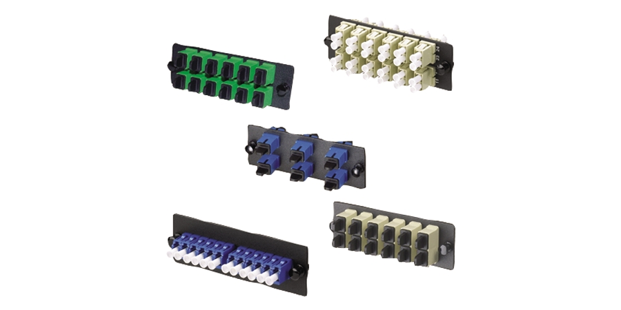 Front Loading Adapter Panel, Single-Mode (OS2), 12 Fiber