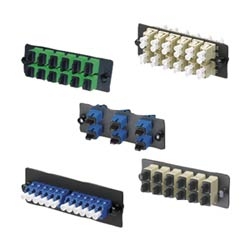 Opticom SC Fiber Adapter Panel Simplex Single-mode Blue