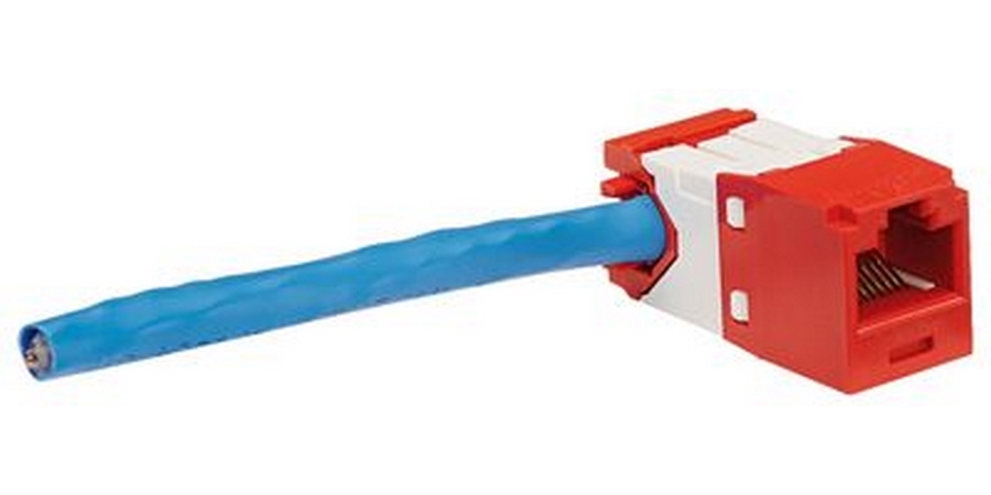 Mini-com Module, Cat 6, UTP, 8 Pos 8 Wire, Universal, TG Style, Right ...