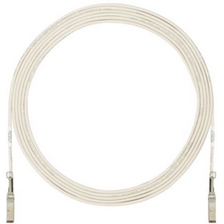 SFP+ 10Gig Direct Attach Active Copper Cable Assembly, White, 3m