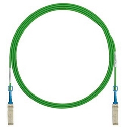 SFP+ 10Gig Direct Attach Passive Copper Cable Assembly, 2.5m, Green