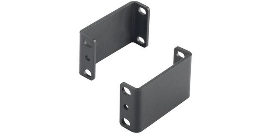 Rack Standoff Bracket kit,Black,Steel,WxLxH: 0.8 x 2.9 x 1.7 in.,Powder ...