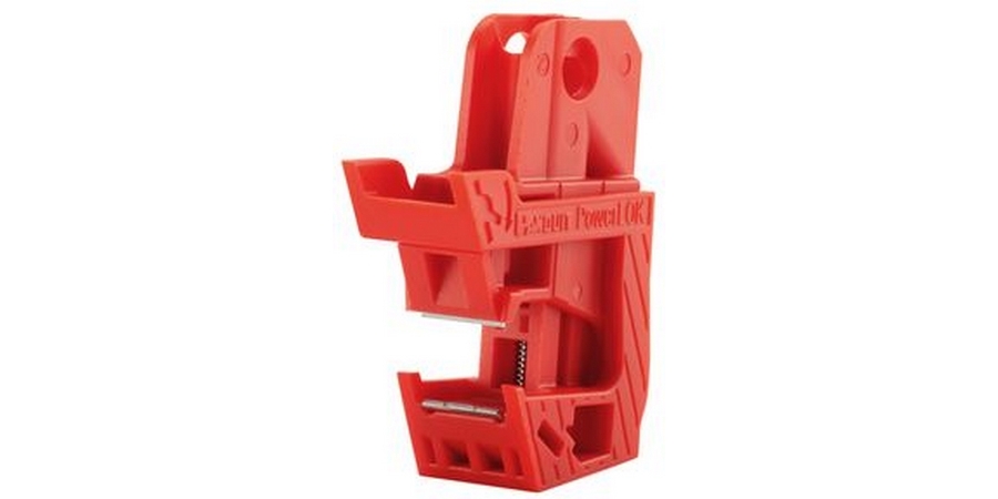 Circuit Breaker Lockout, Red, Nylon Body, 1, -40 to +121 C