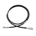 Clarity 6 Modular Patch Cord, Black, 25’, Category 6, Four-pair UTP Stranded 24 AWG PVC/CM
