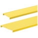 Channel Cover, 4" x 4" (100mm x 100mm), 6 FT., Fiber-Duct, Orange